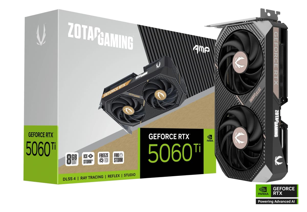 Carte Graphique ZOTAC RTX5060TI Gaming 8G GDDR7