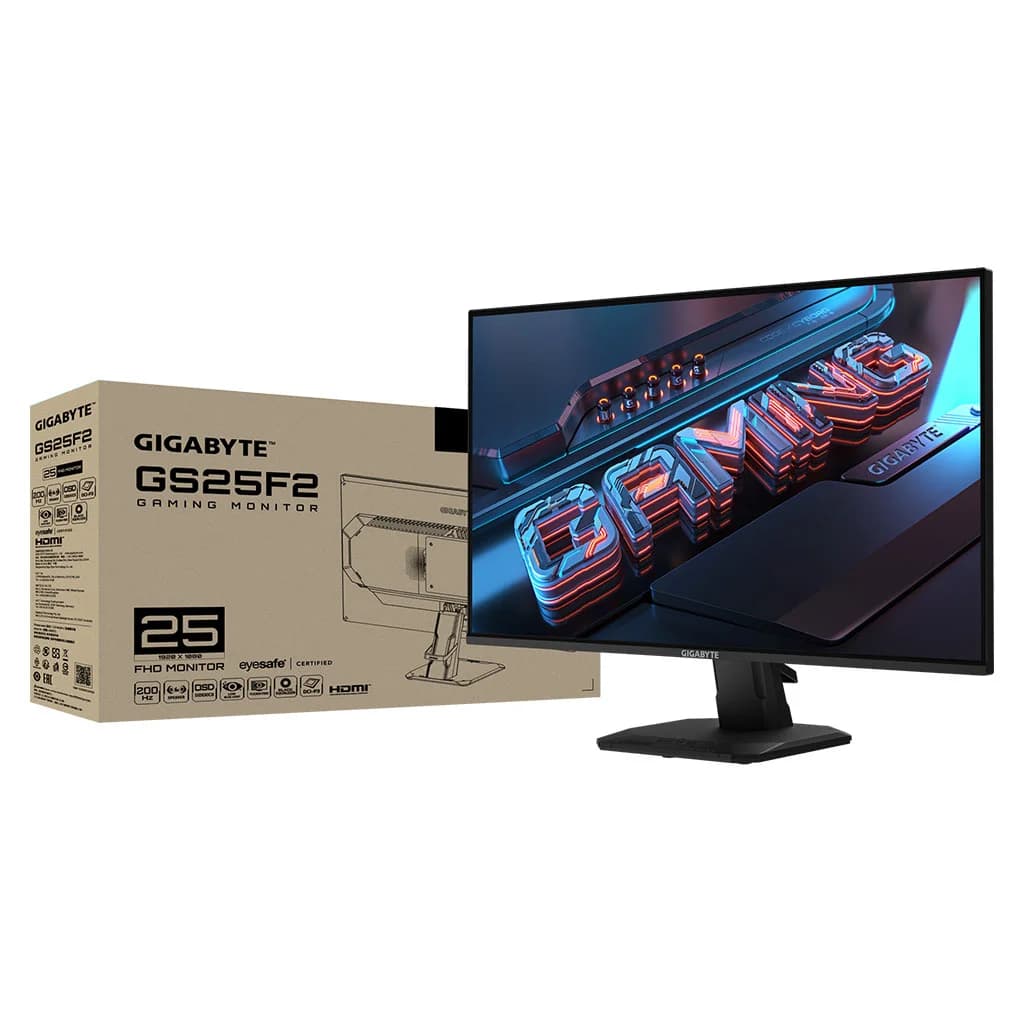 Écran GIGABYTE GS25F2 200HZ 25 Speaker FHD 1MS