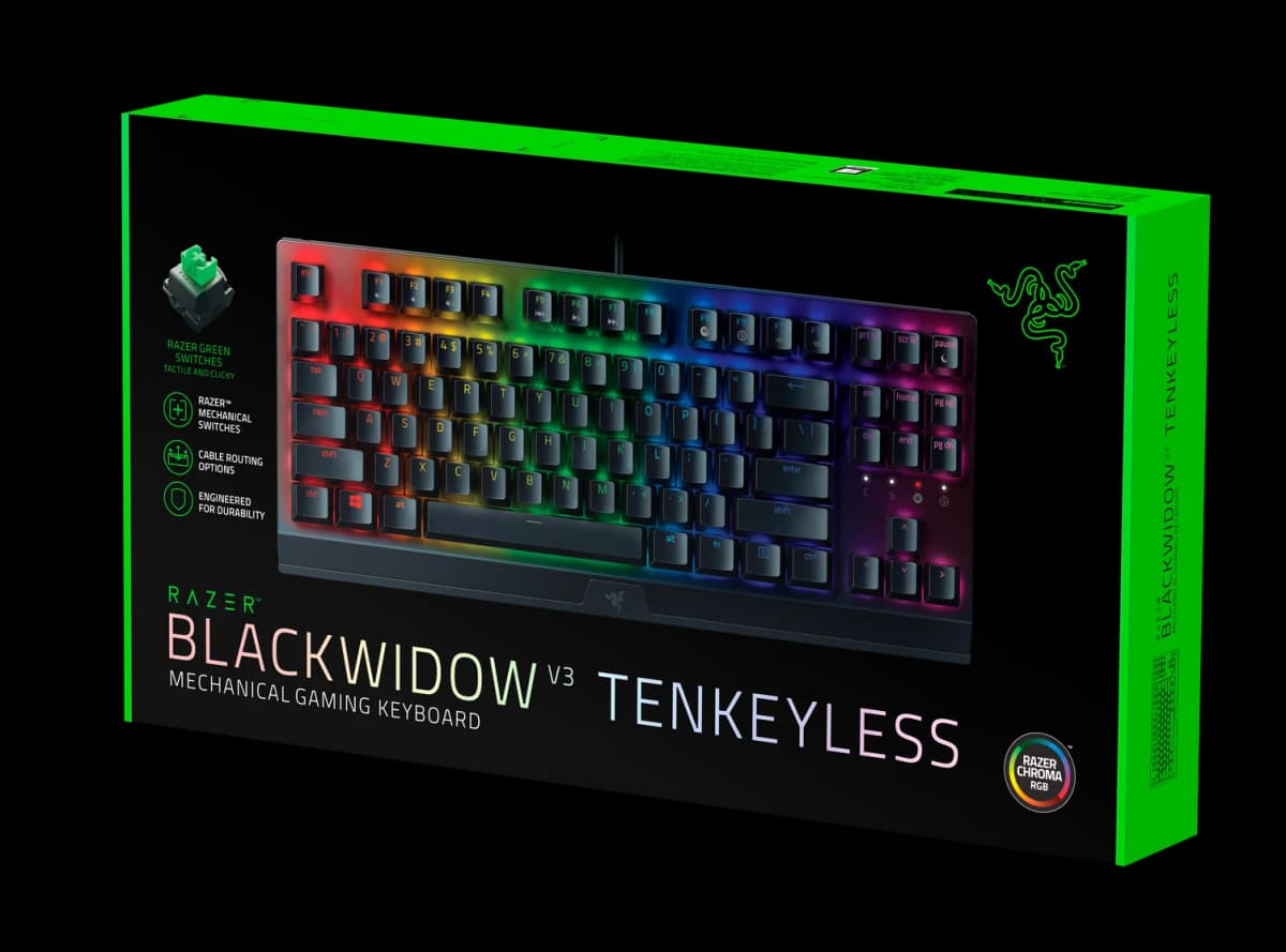 Clavier RAZER Blackwindow V3 TKL Mécanique