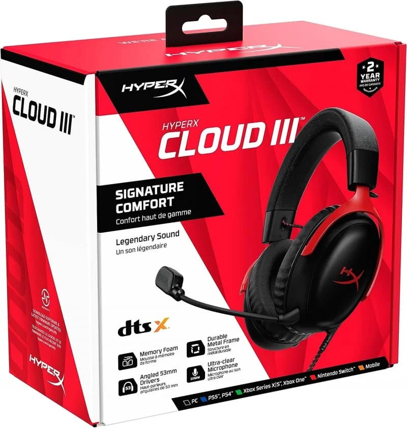 Casque HYPERX CLOUD3