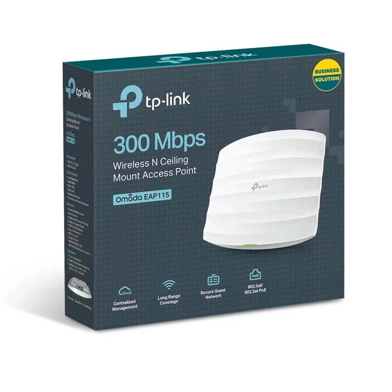 Point d’Accès TP-Link EAP115 WIRELESS 300MBPS