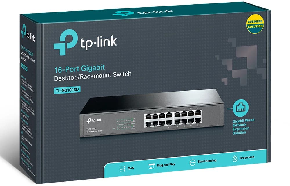 Switch Réseau 16P TP-Link Gigabit SG1016D TP-Link
