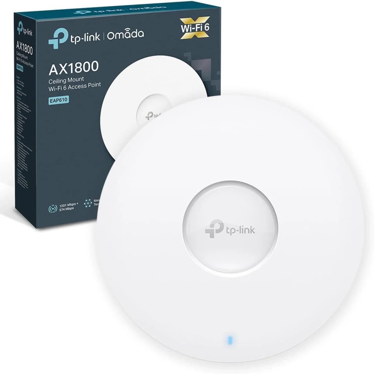 Point d’Accès TP-Link EAP610 A1800 WIFI6 POE Gigabit