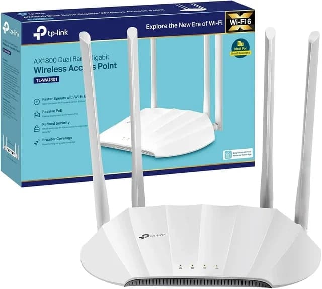 Point d’Accès TP-Link EAP615 AX1800 WIFI6 Mural - 1