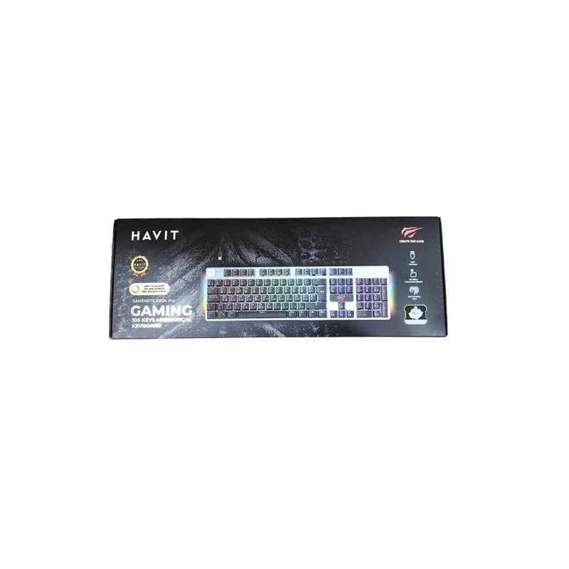 Clavier HAVIT Gamer Mécanique KB12L PRO RGB 100%