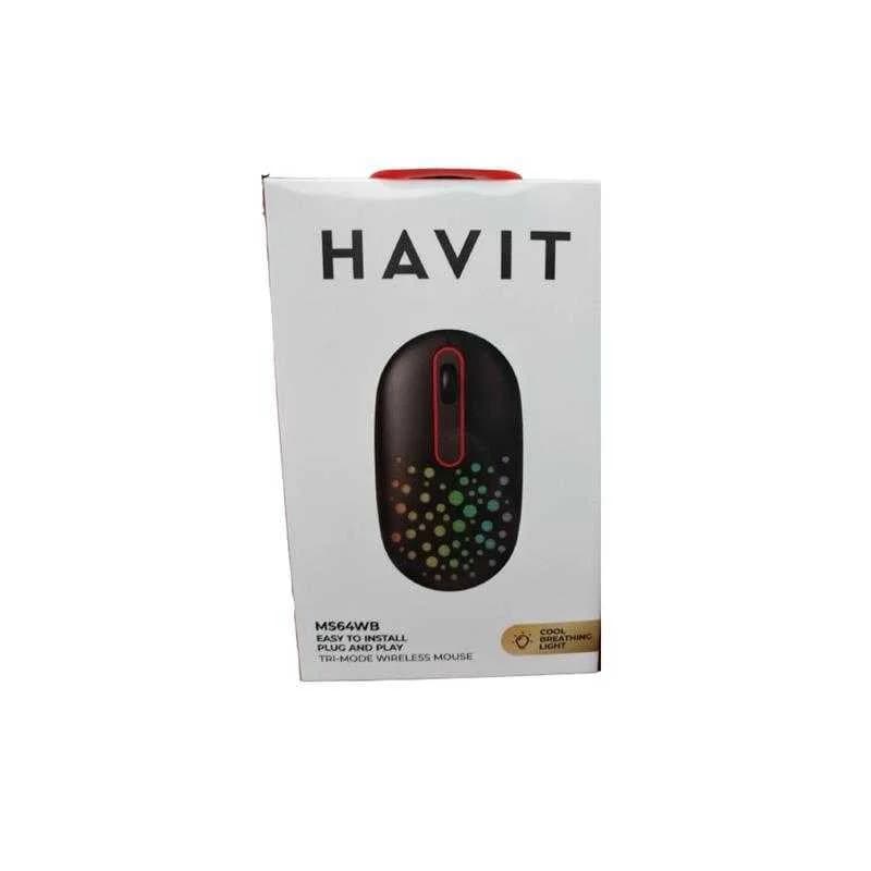 Souris HAVIT SF MS65WB RGB 2.4 BT Rerechargable - 1