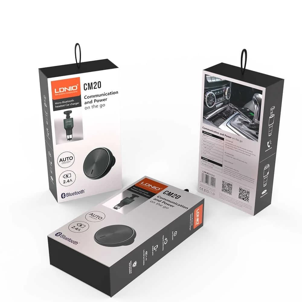 Chargeur Laptop Auto Bluetooth CM20 LDNIO - 1