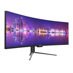 Écran MATOS 49 Space DQHD 120HZ Ajustable Stand Curved thumbnail 2