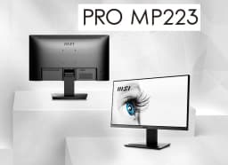 Écran MSI PRO MP223 E2 22" 100HZ VA DP Black thumbnail 1