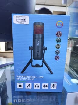 Microphone USB RGB Professional Blue thumbnail 1