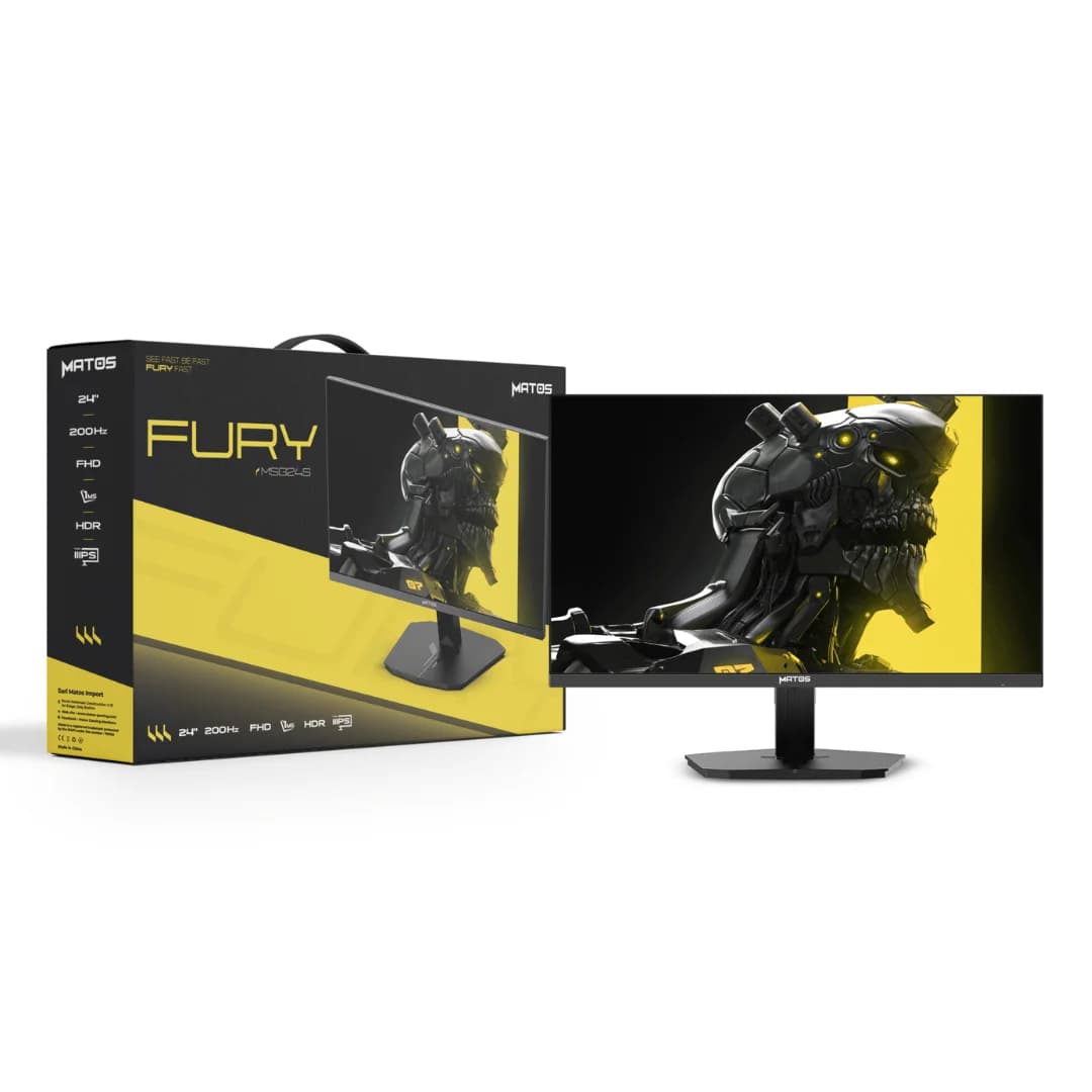 Écran Gaming 24 Fury MSG24S 200HZ 1MS FHD IPS HDR Gtg MATOS