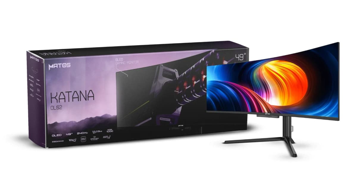 Matos Katana (Pre-Order) QD OLED 240HZ 49 inch Super Ultrawide 0.03 ms GTG TrueBlack HDR