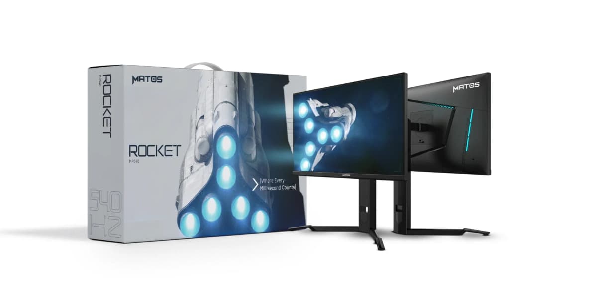 Matos ROCKET (Pre-Order) E-Sport Professional Gaming Monitor with 540Hz