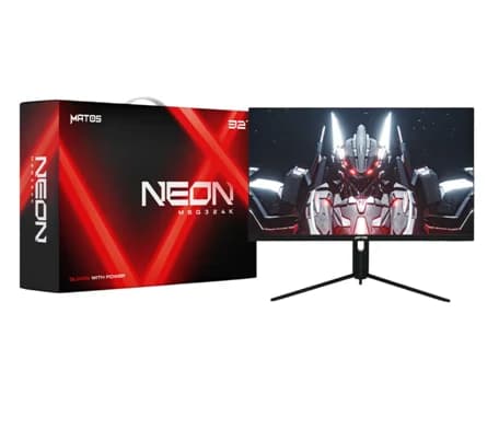 Écran MATOS 32 Neon MSG324K 4K 160HZ Ajustable Stand