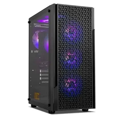 Boîtier NOX Infinity Full Black 6FAN M31 ARGB