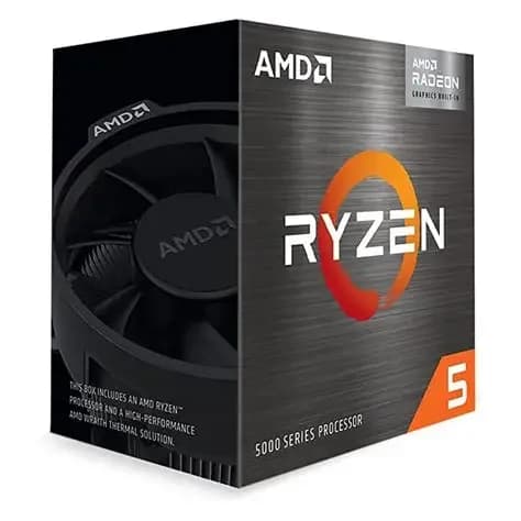 CPU RYZEN 5 5650G 6C12TH 4.4GHZ 16MO CACHE 65W AM4 AMD - 1